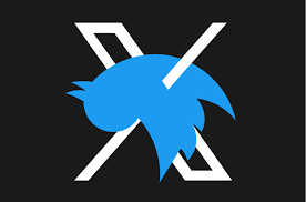 x logo showing its down